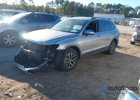 2021 Volkswagen Tiguan 2.0T S z USA, uszkodzony, nr VIN 3VV0B7AX9MM146075